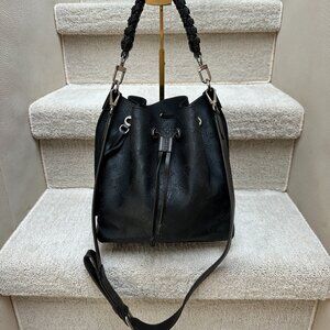 Louis Vuitton Muria Mahina in Black Monogram with 2 straps